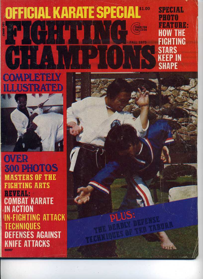 Fall 1975 Official Karate Special Fighting Champions